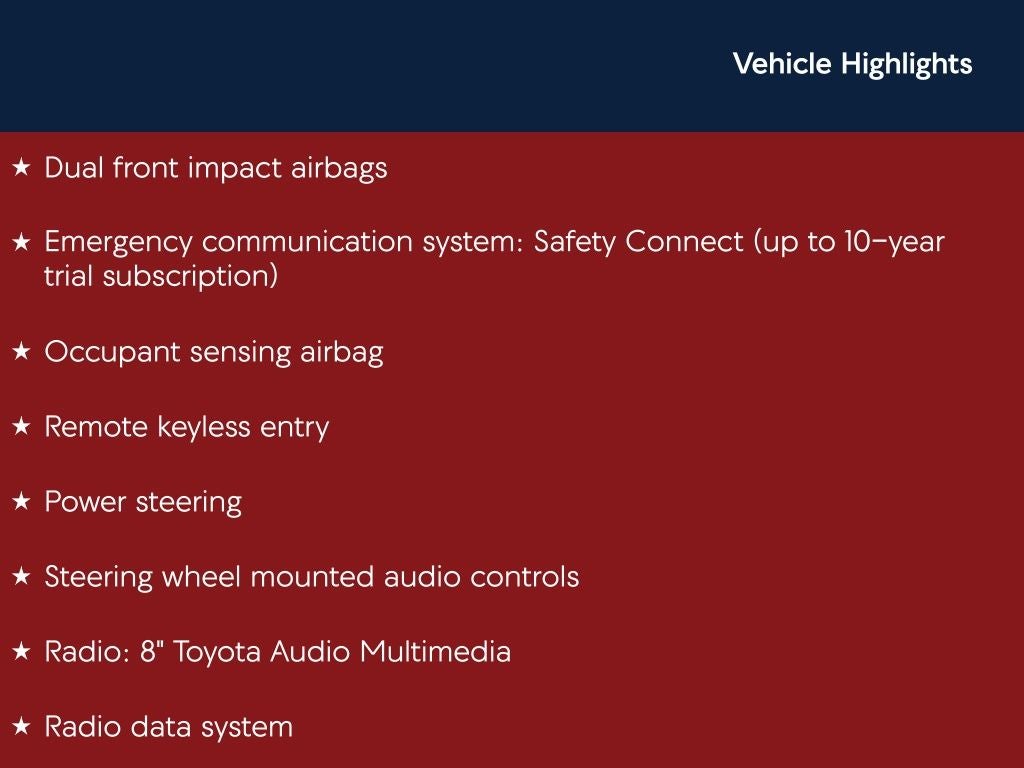 2026 Toyota COROLLA LE