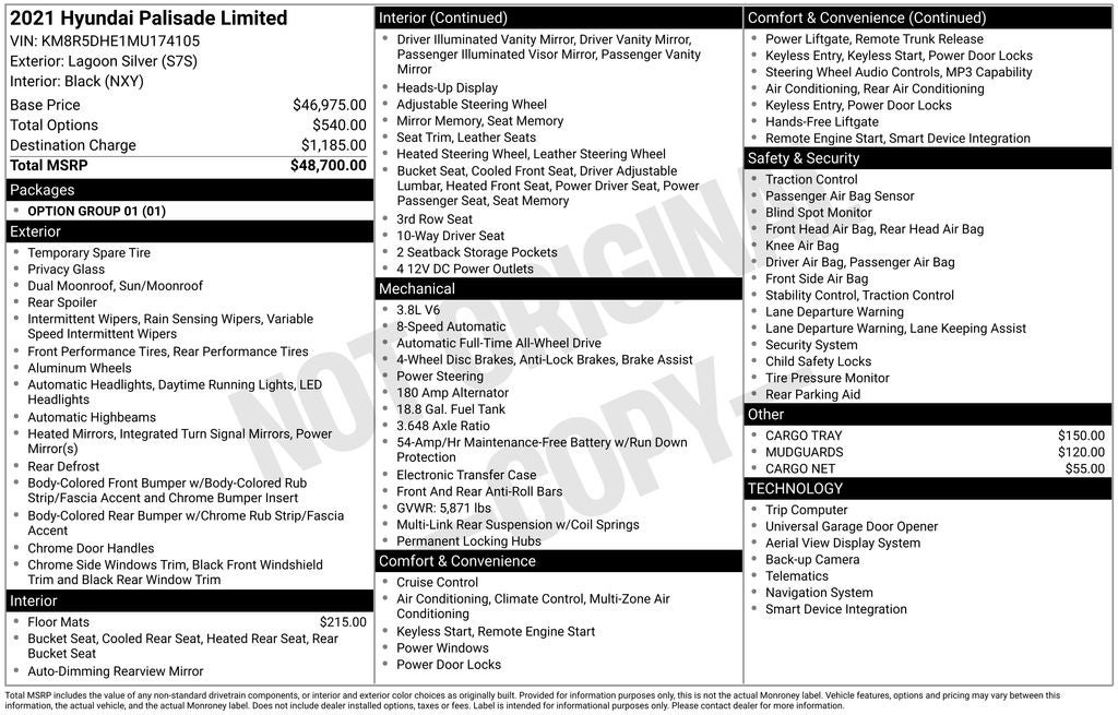 2021 Hyundai Palisade Limited