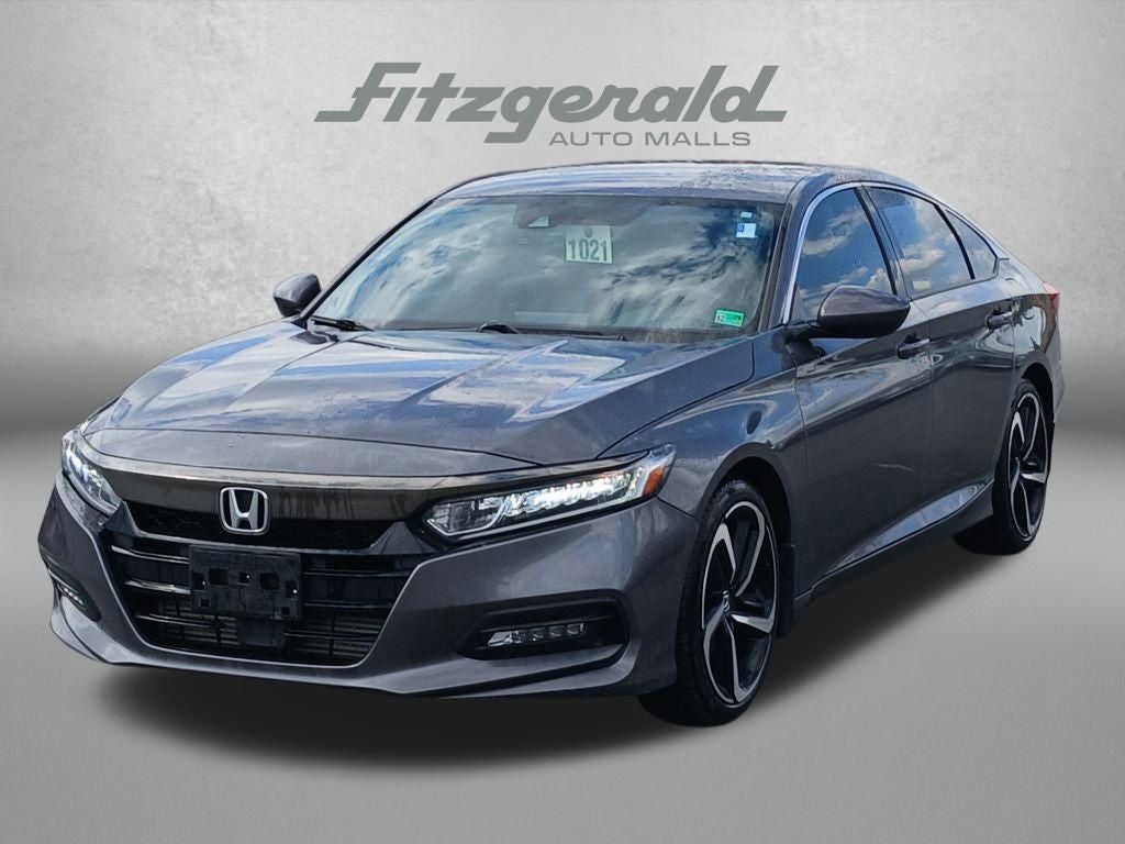 Used 2018 Honda Accord Sport with VIN 1HGCV1F35JA096646 for sale in North Bethesda, MD