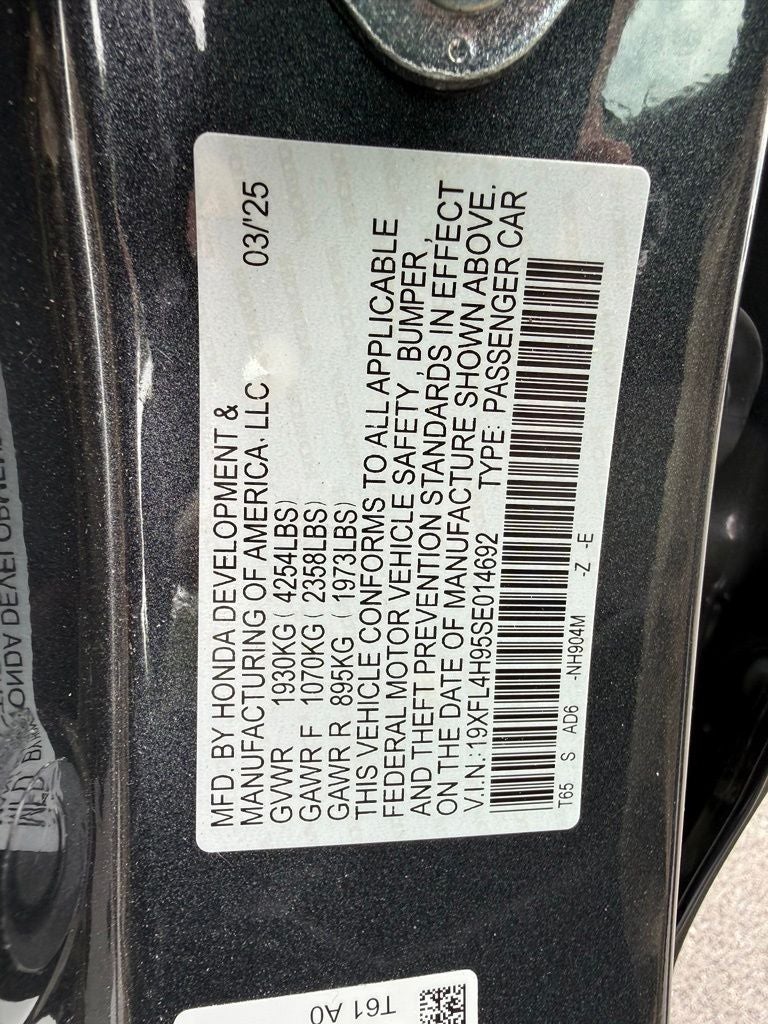 2025 Honda Civic Hybrid Sport Touring