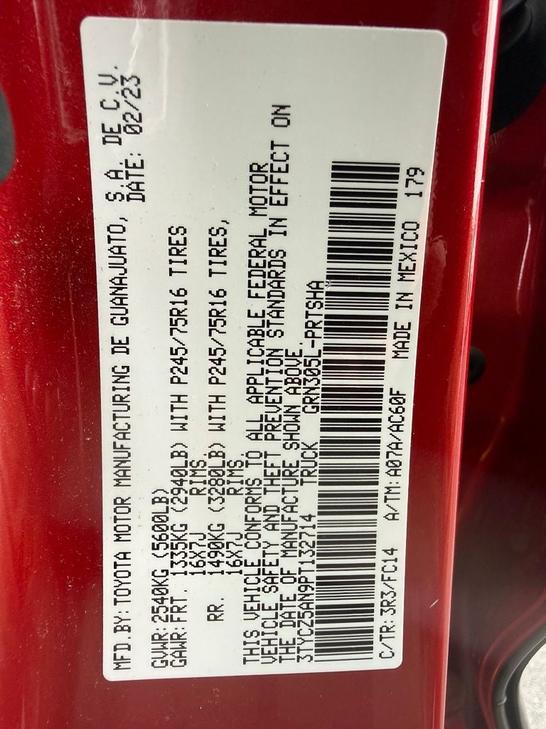 2023 Toyota Tacoma SR5 V6