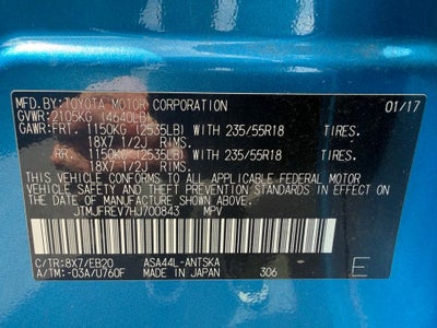 2017 Toyota RAV4 SE