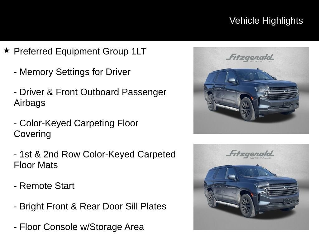 2021 Chevrolet Tahoe LT