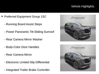 2021 Cadillac Escalade ESV Sport