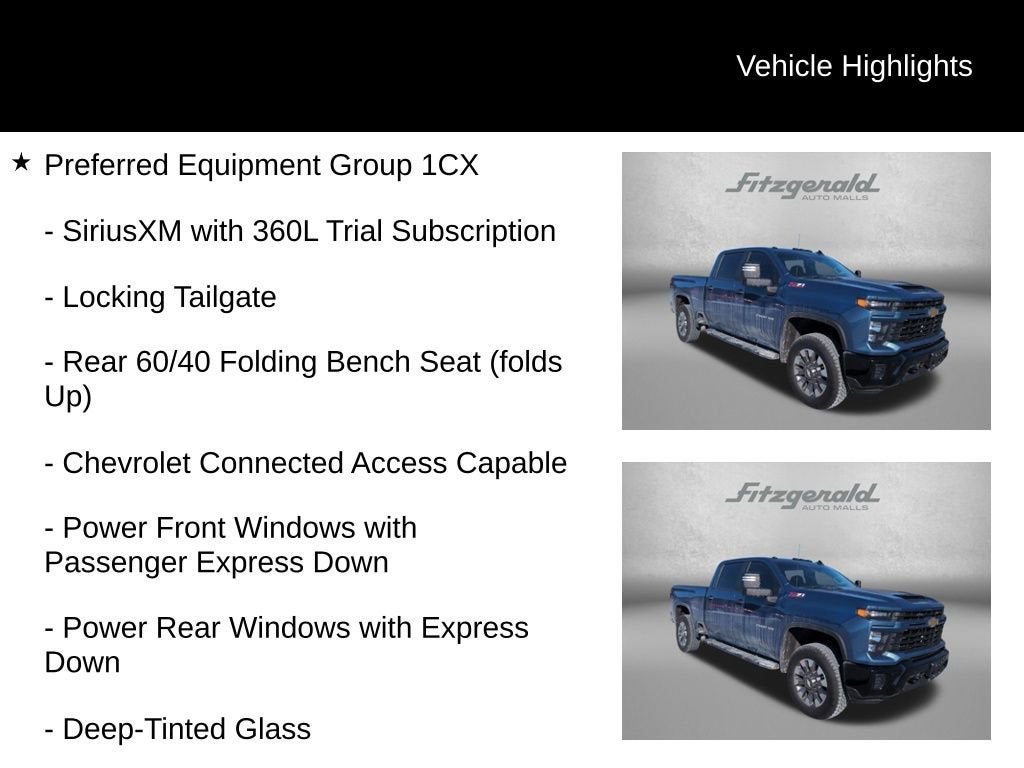 2025 Chevrolet Silverado 2500 HD Custom