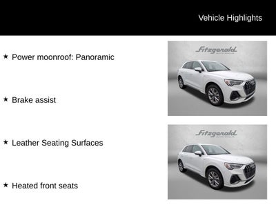 2025 Audi Q3 S line Premium