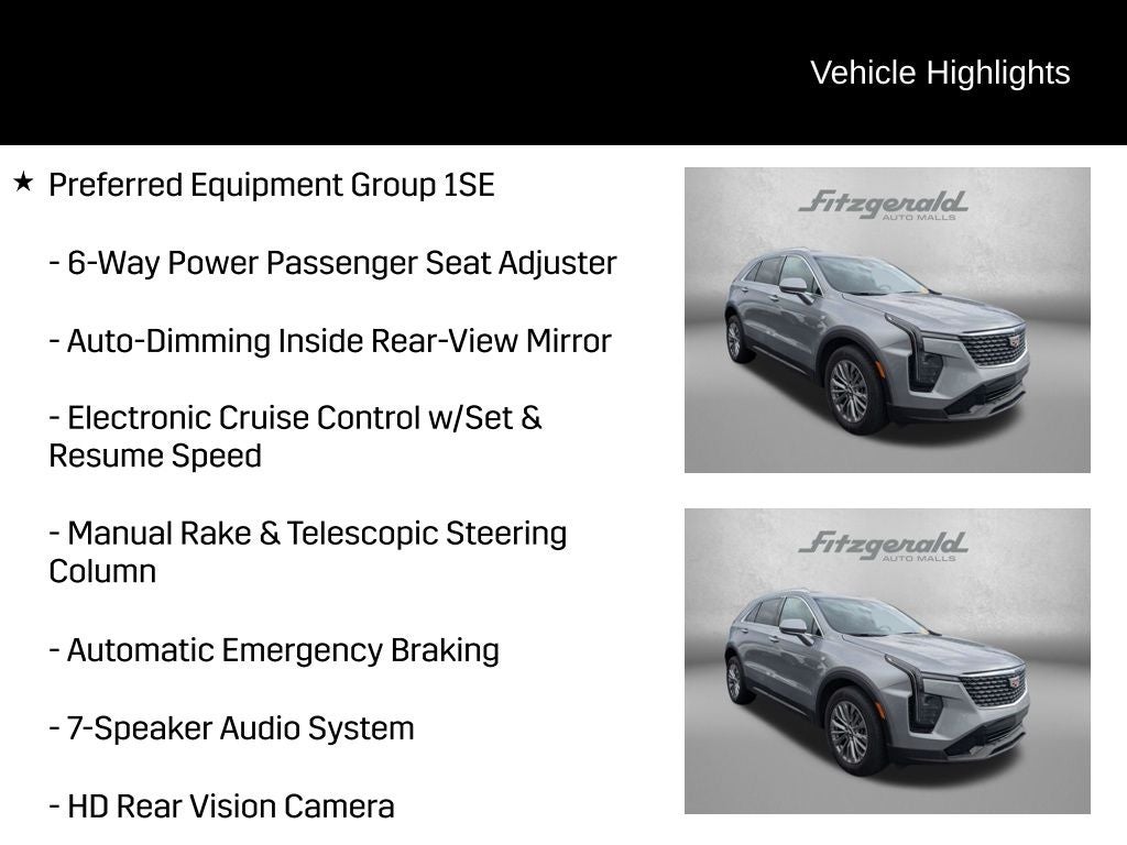 2024 Cadillac XT4 Premium Luxury