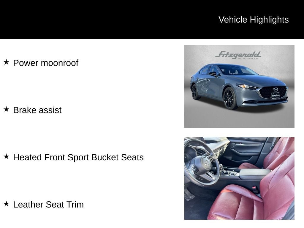 2024 Mazda Mazda3 2.5 S Carbon Edition