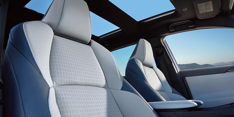 Solterra model interior seating view