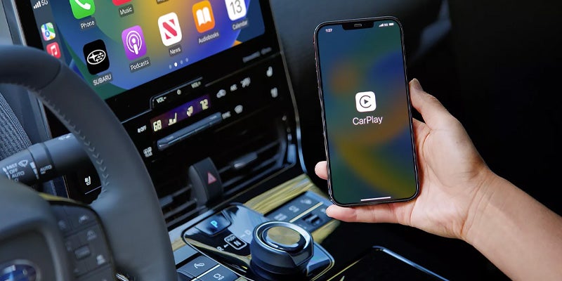 Solterra model interior display pannel view