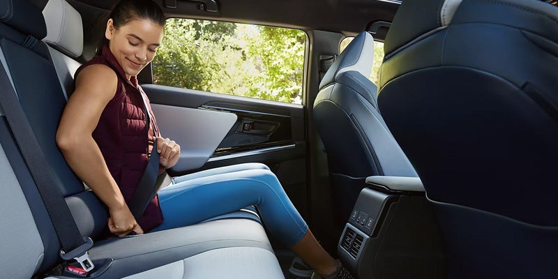 Solterra model interior seating view