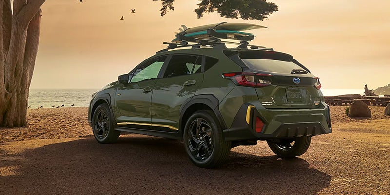 crosstrek model rear view