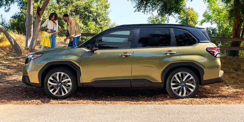 Forester Hybrid model side view