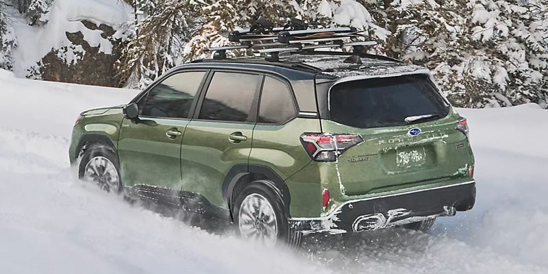 Forester Hybrid model rear view