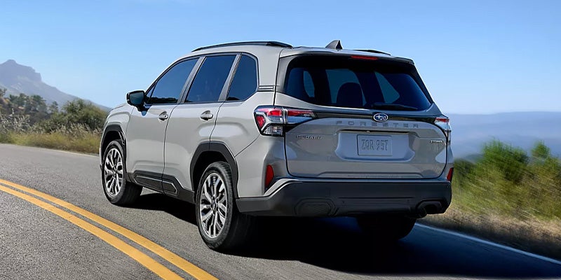 Subaru Forester model rear view
