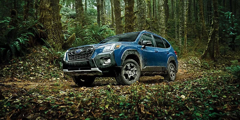 Subaru Forester model side view