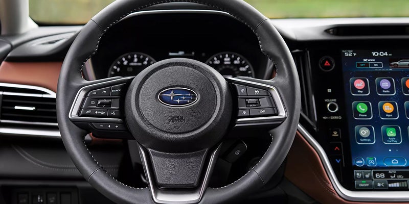 Subaru Outback model interior view