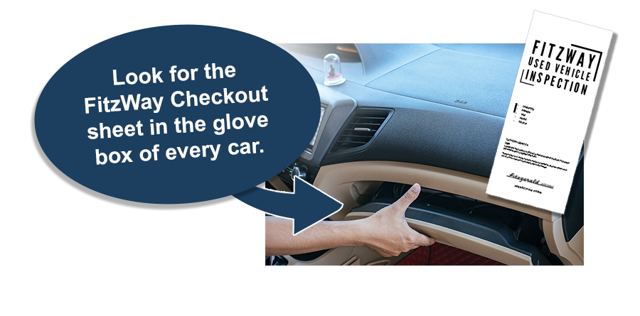 look for the fitzway checkout in every glovebox Fitzgerald Subaru Rockville in Rockville MD