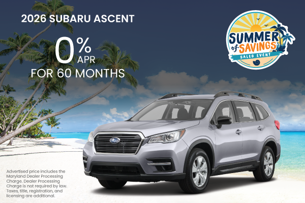 2026 subaru ascent