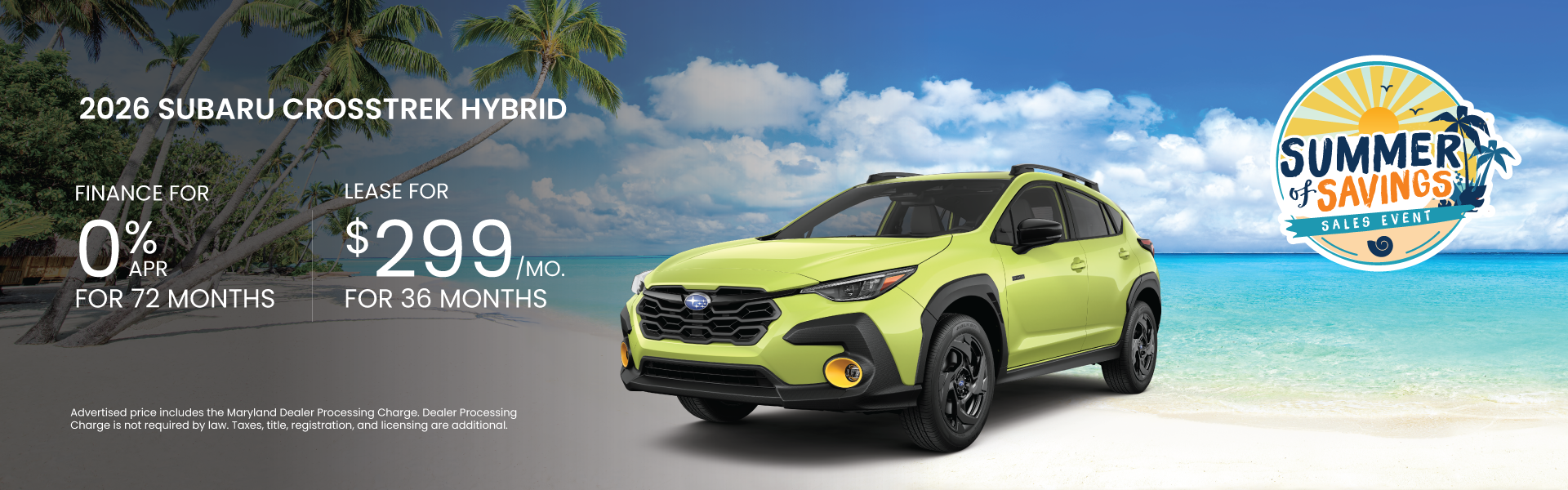 2026 crosstrek