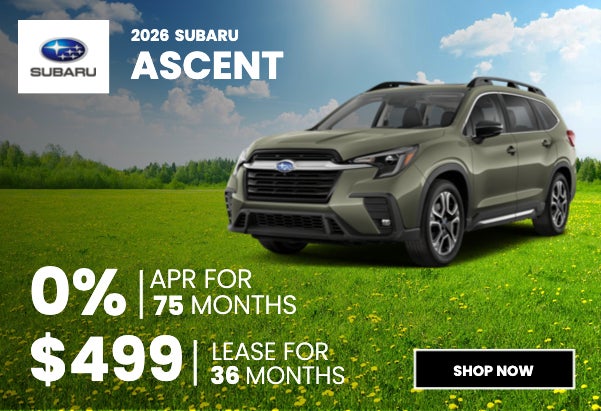 2026 subaru ascent offers