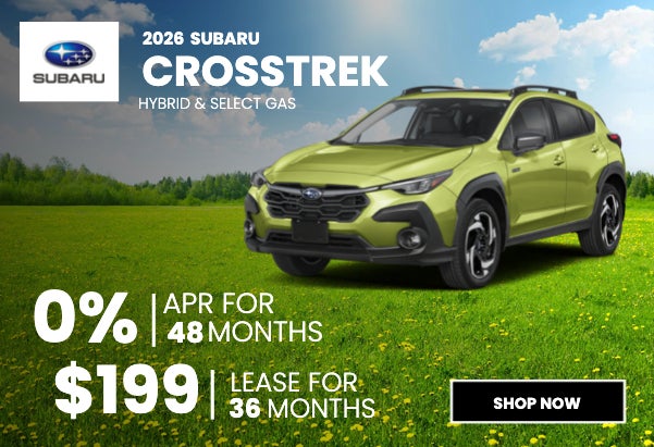 2026 subaru crosstrek offers